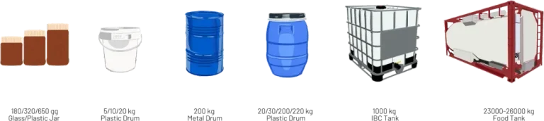 Bio Hazelnut Paste Packaging forms