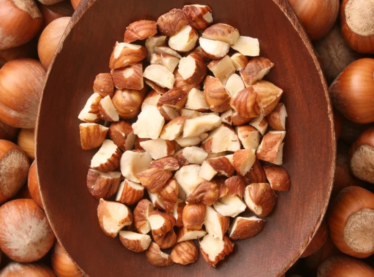 chopped hazelnut